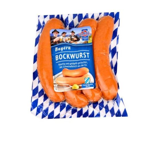 Λουκάνικα Bayern Bockwurst