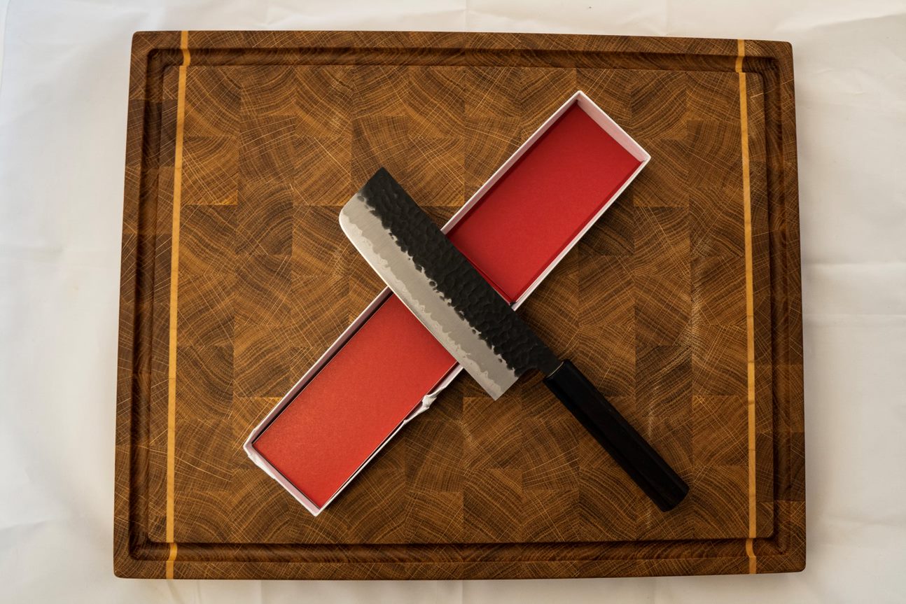 Hokiyama Tosaichi Shadow Nakiri 165mm| meatandfire.gr