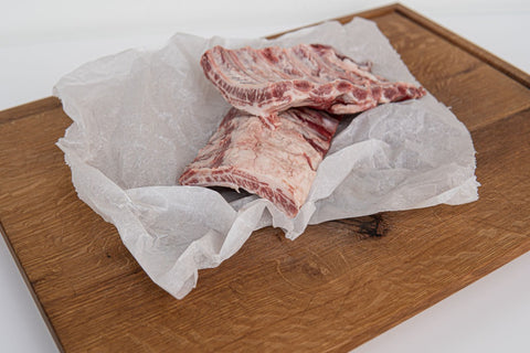 Iberico Spare Ribs Patta Negra , Παϊδάκια Iberico Spare Ισπανίας |meatandfire.gr